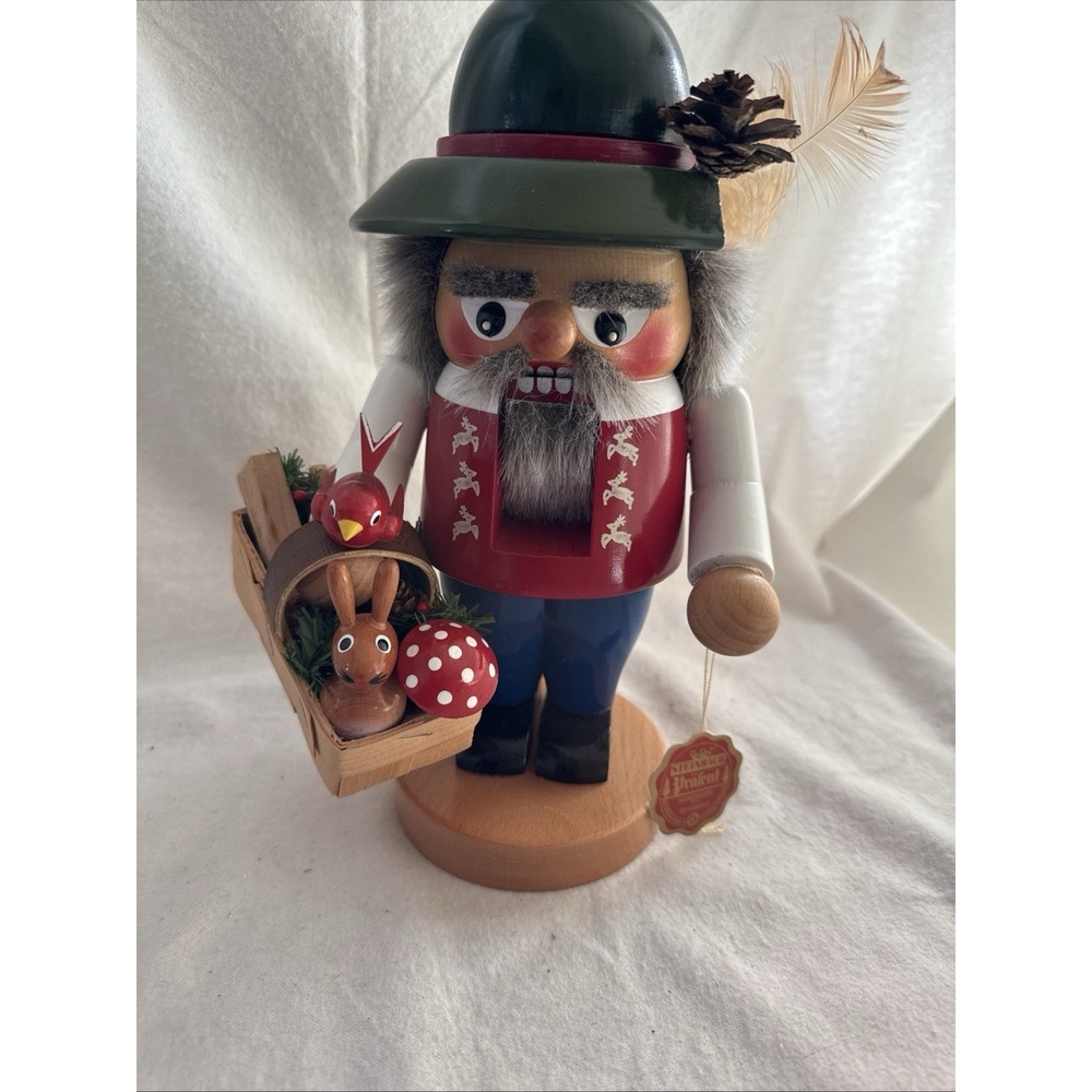 Steinbach‎ GERMANY Troll Nutcracker - Wood Gatherer Woodland Creatures 11" MINT